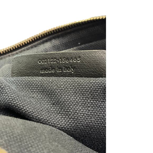 Vintage Yves Saint Laurent Rive Gauche Muse Tote Black Canvas Leather Italy - Picture 4 of 16
